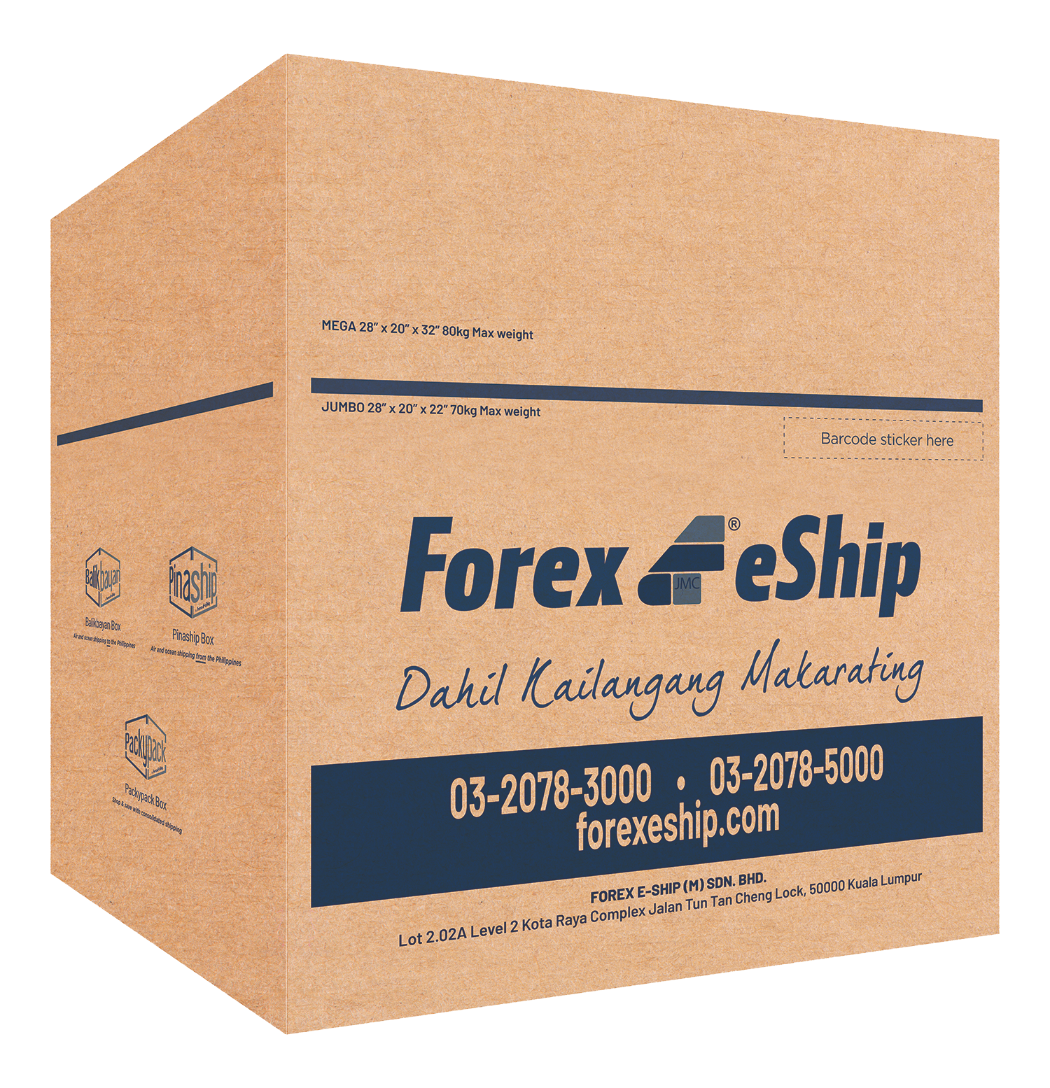Forex eShip Malaysia | Balikbayan Box Shipping to the Philippines
